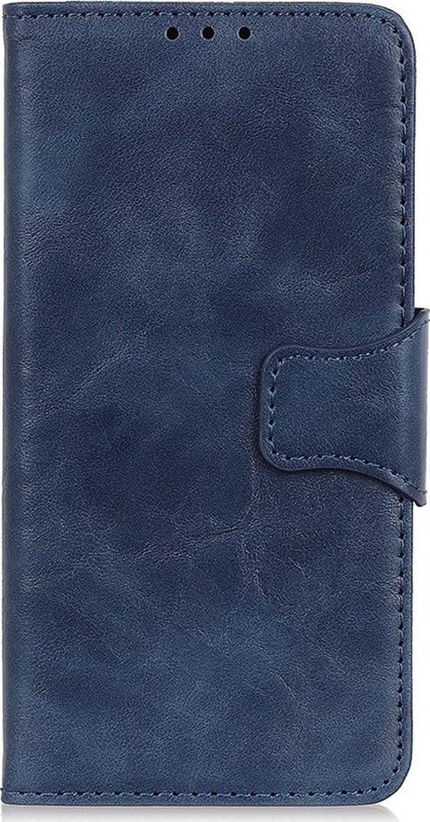 Shop4 - Nokia 2.4 Hoesje - Wallet Case Cabello Blauw