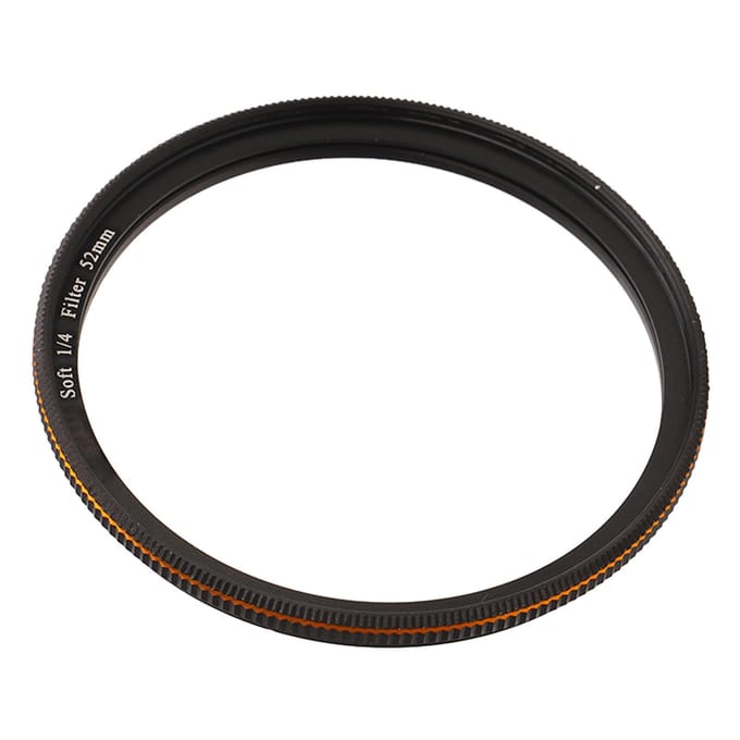 Zacht Diffusie 1/4 Filter Mist Dromerig Filmisch Effect Filter Mat Mat Glas Optisch Glas Filter voor DSLR Camera Micro 52mm / 2.05in