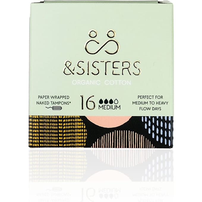 &sisters - Tampons - Medium - 100% biologisch katoen