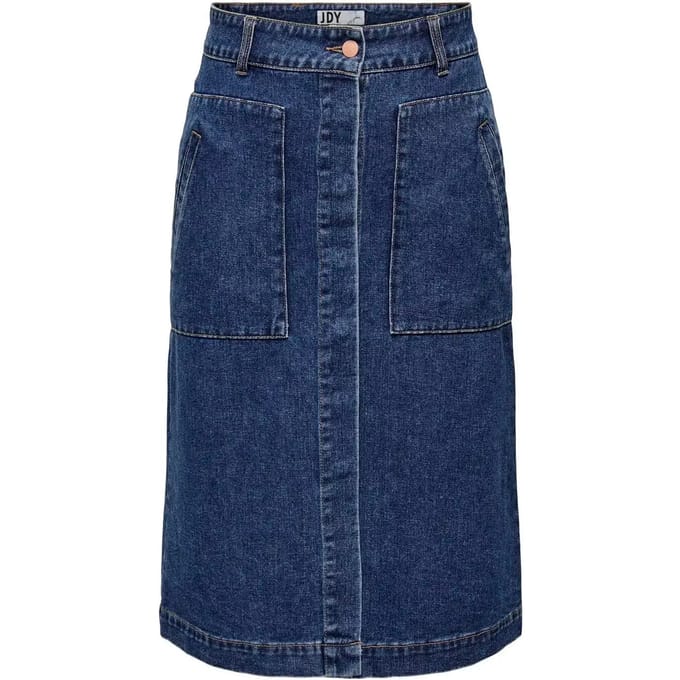JDY - JDYOLIVIA HW SKIRT DB DNM NOOS - Dames - Rokken