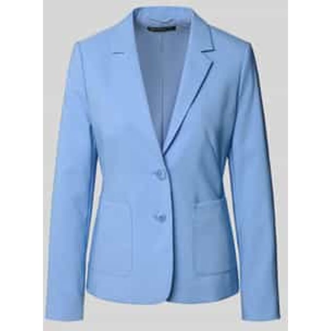 Slim fit blazer met reverskraag