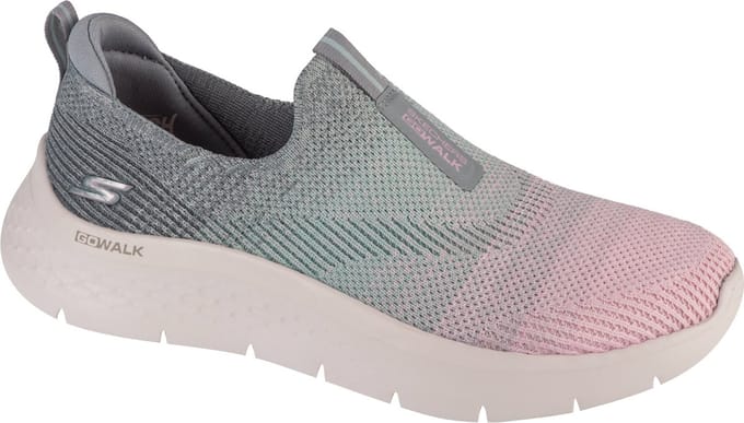 Skechers Go Walk Flex - Cali Sunset 124827-GYMT, Vrouwen, Grijs, Sneakers, maat: 41