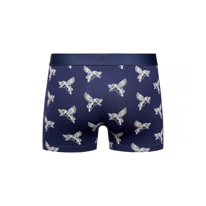 Henleys Heren Lionwing Assorted Designs Boxershorts (Set van 3) (Veelkleurig)