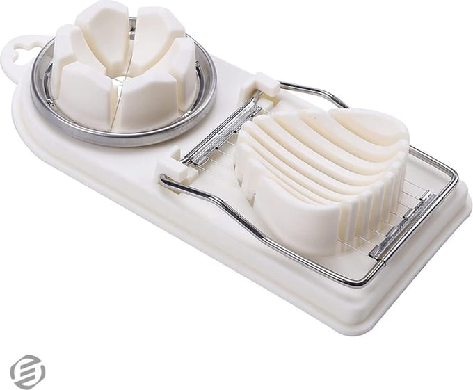 Equivera Eiersnijder - Eiersnijer - Eier Snijder - Eiersnijders - Champignonsnijder - Keukenbenodigdheden - Keuken Accessoires - Eiergereedschap - Egg Slicer