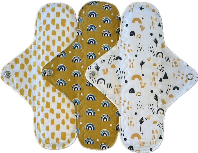 Fancy Sew - Wasbare inlegkruisjes - 3 stuks - Hello Yellow