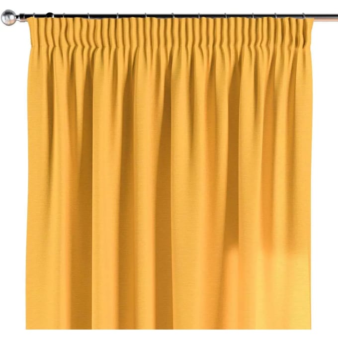 Geplooid gordijn Yellow Tipi Happiness 51x102"
