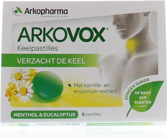 Arkopharma Keelpastilles Menthol & Eucalyptes