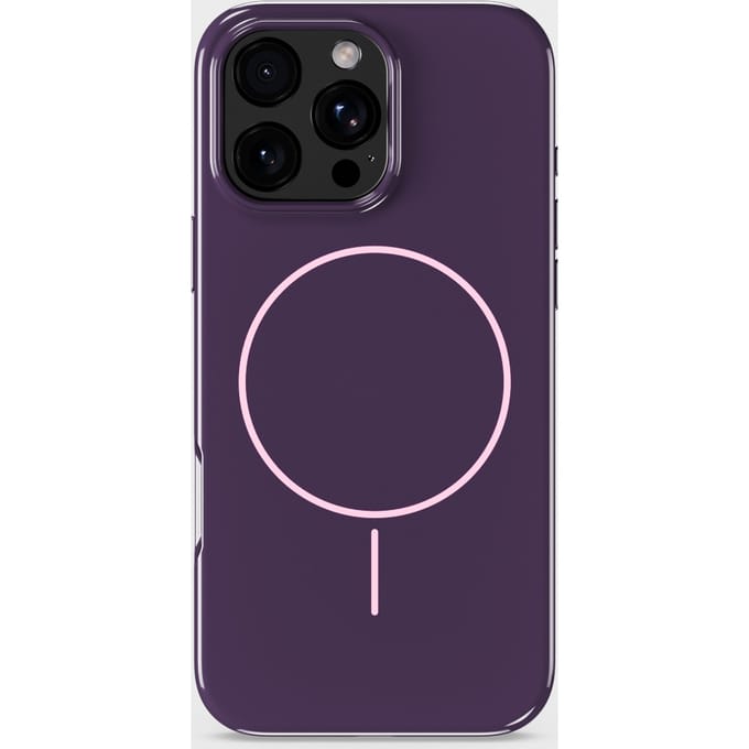 Phone Case Mono Deep Plum/Pink iPhone 16 Pro Max