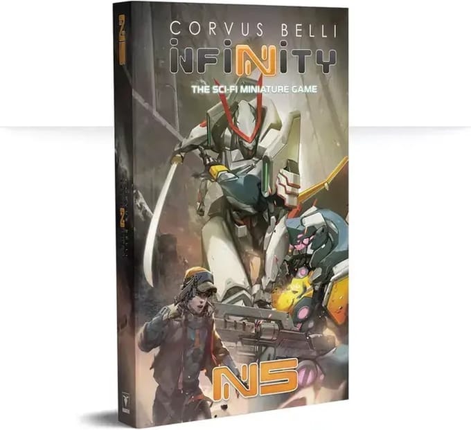 Corvus Belli Infinity N5 Rulesbook - Miniatures boek - Engelse editie