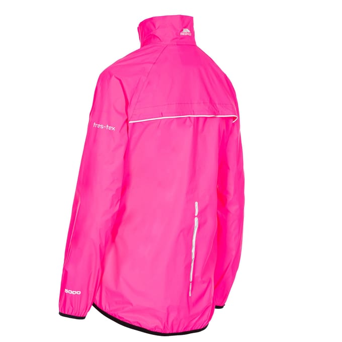 Trespass - Dames Beaming Makkelijk Opbergbaar en Goedzichtbare Jas (Roze)