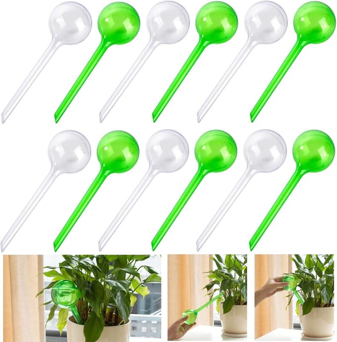 Tuinirrigatieballen - zelfbewatering - 12 stuks - PVC