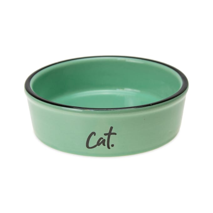 Karlie keramische kattenbak, groen 200ml Ø12cm