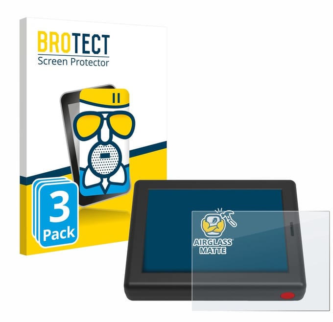 BROTECT - Screenprotector voor XC Tracer Maxx III - Folie Beschermfolie Beschermglas matte 3 Stuks