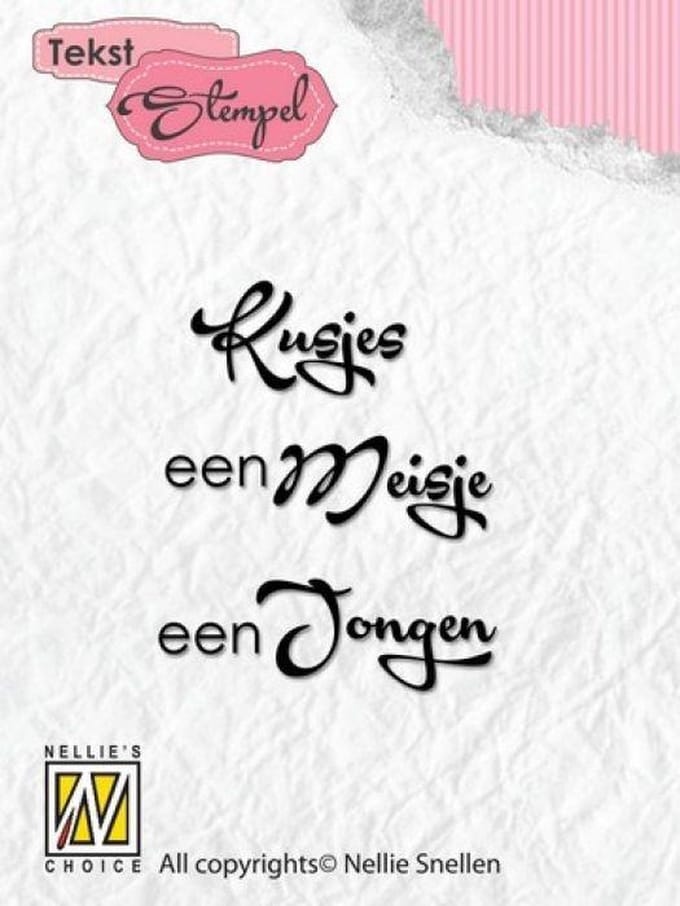 DTCS003 Dutch texts Nederlandse teksten 3 Nellie Snellen geboorte baby