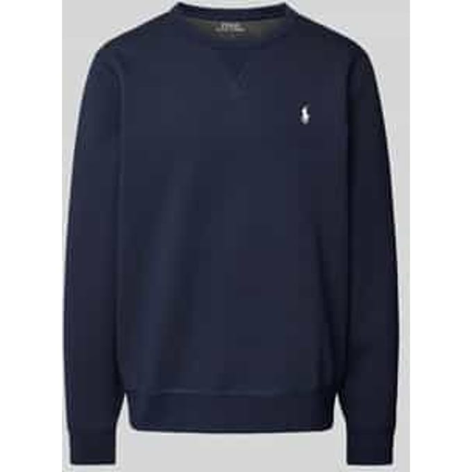 Sweatshirt met logostitching