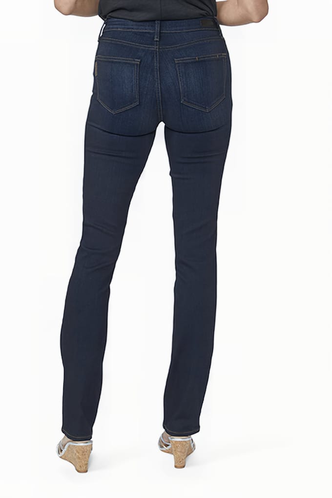 PAIGE Hoxton Straight Mona Maat: W23 | Slim Jeans Outlet | Dames | Blauw