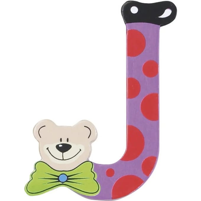 Houten letter j kind Playshoes