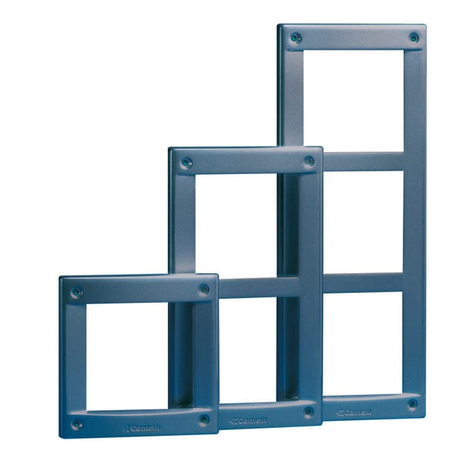 Comelit Vandalcom Enkele Module Frame Donkergrijs - 3161/1