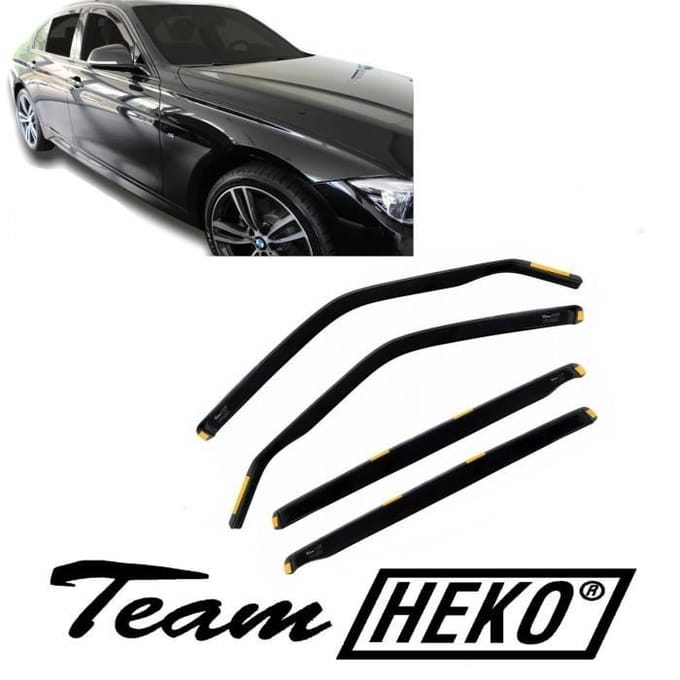 J&amp;J AUTOMOTIVE | Heko Deflecteurs d'air Déflecteurs de Vent Pour Bmw 3 Série F30 2011-2019