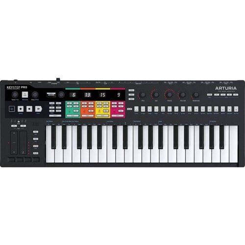 Arturia KeyStep Pro Black Edition - MIDI keyboard controller en sequencer