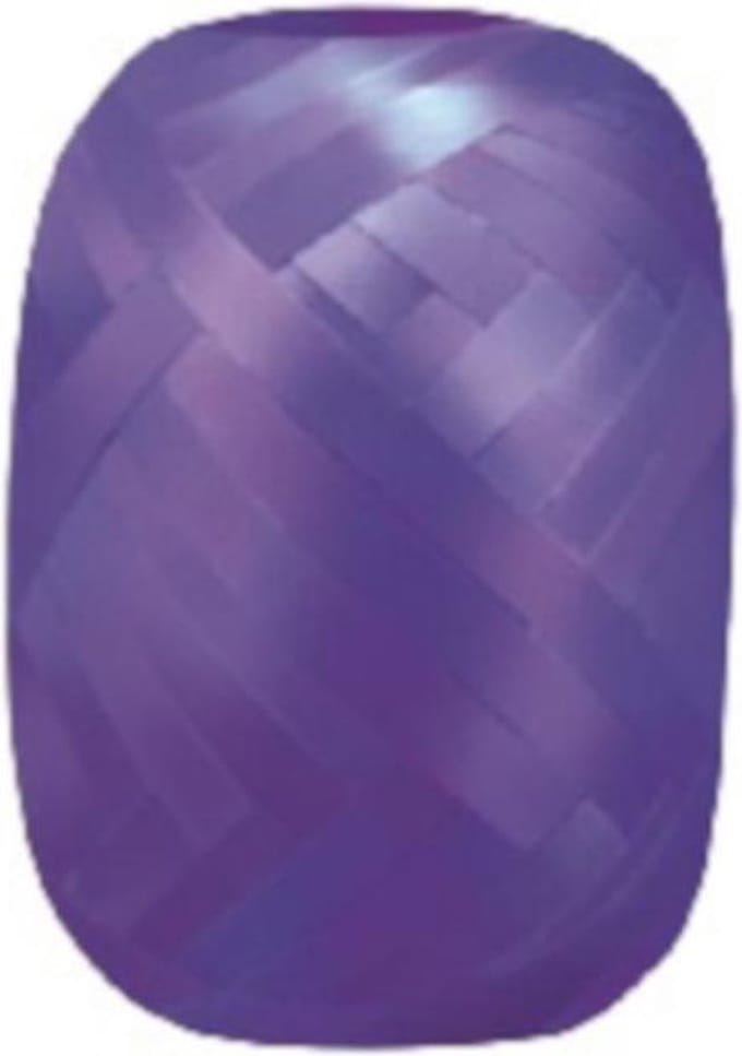 Wefiesta - Cadeaulint - 20 M x 5 MM - Polyester - Purper