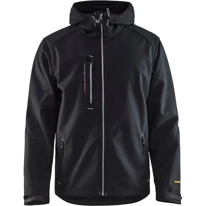 Blaklader Softshell Jack 4949-2517 - Mannen - Zwart/Zilver - L
