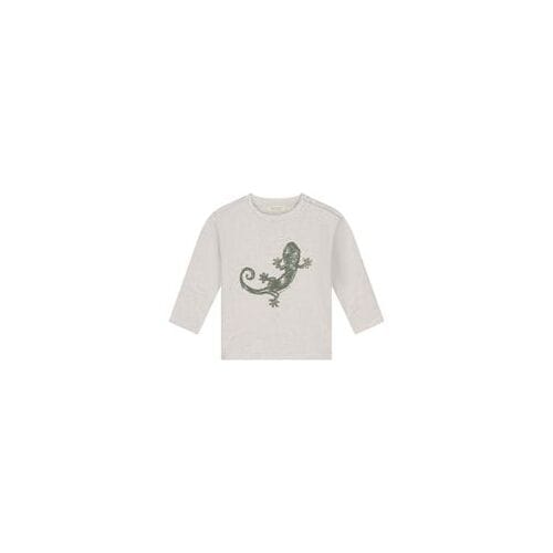 Sweet Petit peuter shirt - meisjes en jongens - Soft Ecru Melange - Maat 92