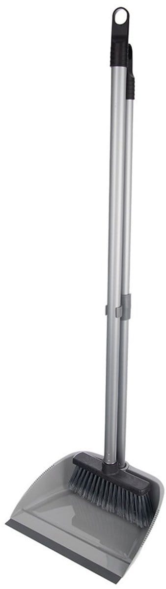 Orion - Lange Bezem met Stoffer - 87 cm - Ergonomische Handgreep