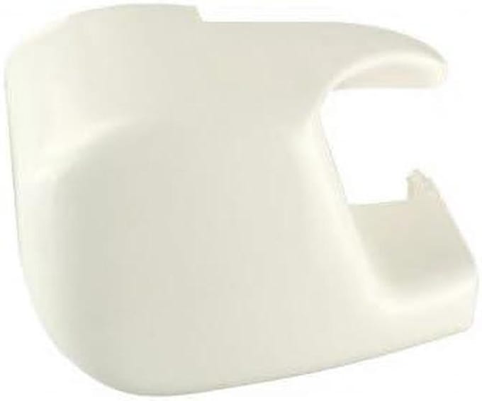 Luifel Eindkap - Afdekking Luifel - Bescherming Luifel - Elegante Afwerking - 19.9 x 14.6 cm - Wit