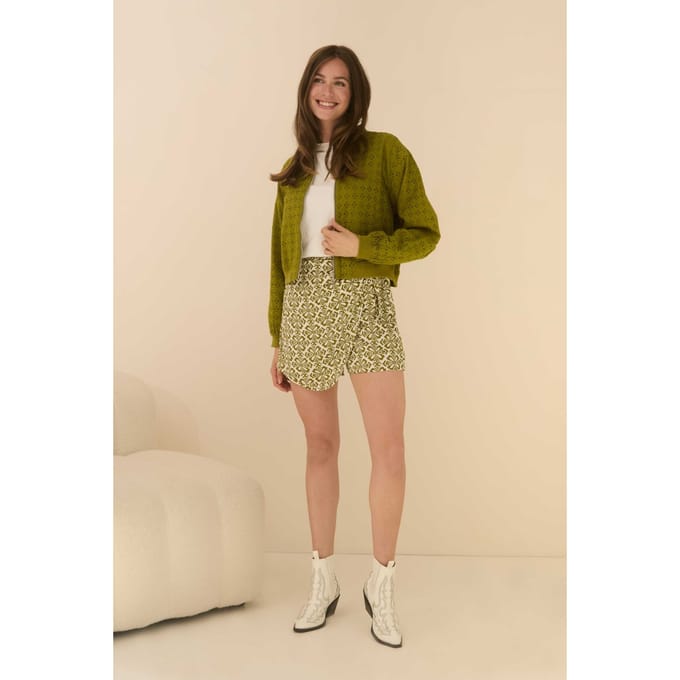 Skort Paola | Green Element Print