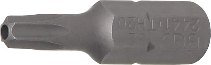 BGS Schroefbit lengte 25 mm Torx met boring T20