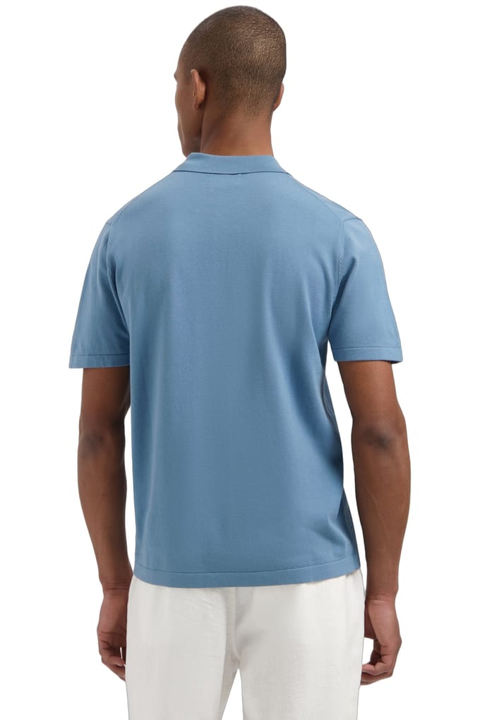 Dstrezzed Ds-camilo Polo Provincial Blue Größe: S | Poloshirts Outlet | Herren | Blau