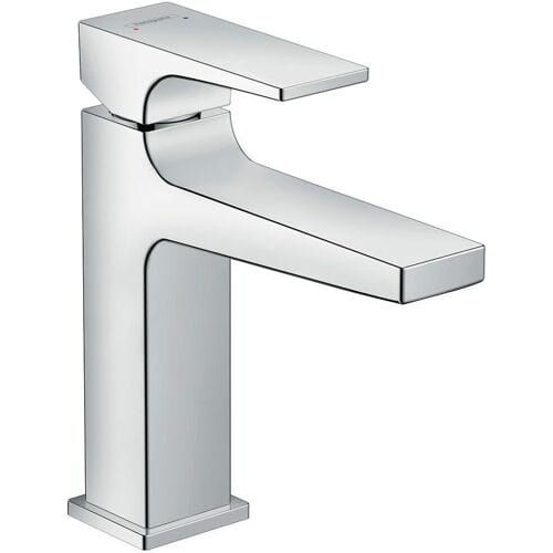 Hansgrohe Metropol single lever basin mixer 110 with lever handle and pop-up waste 32506000