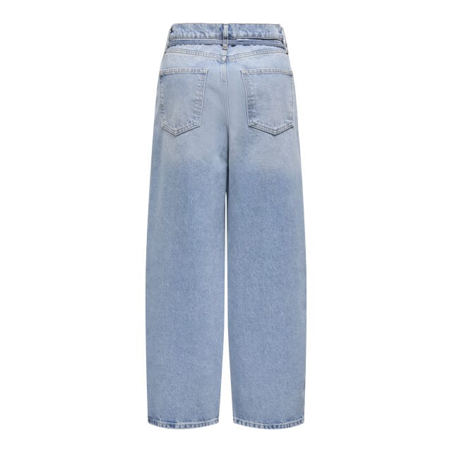 ONLY - ONLGIANNA RHINEST MW STRAIGHT REA DNM - Dames - Jeans