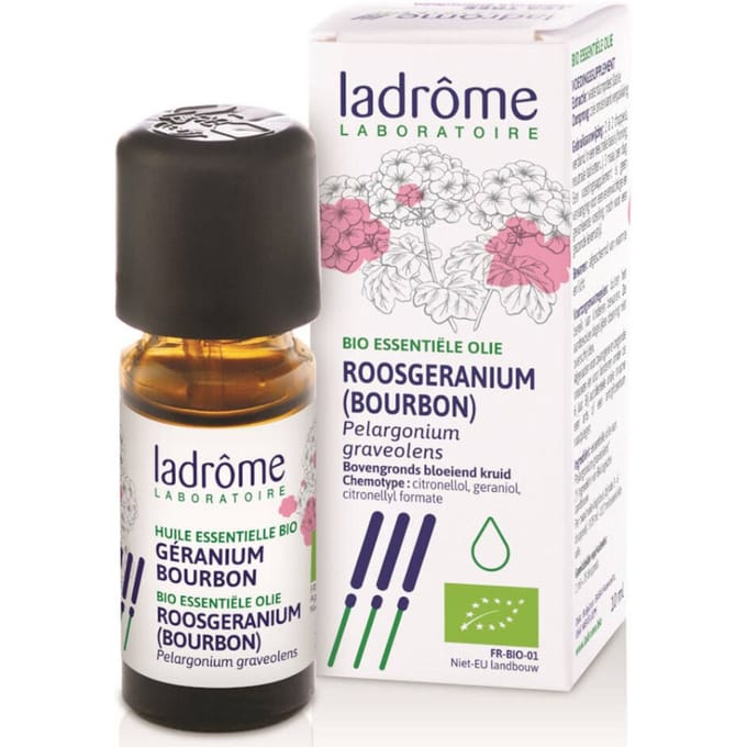 Ladrôme Essentiële Olie Roosgeranium Bio 10 Etherische olie