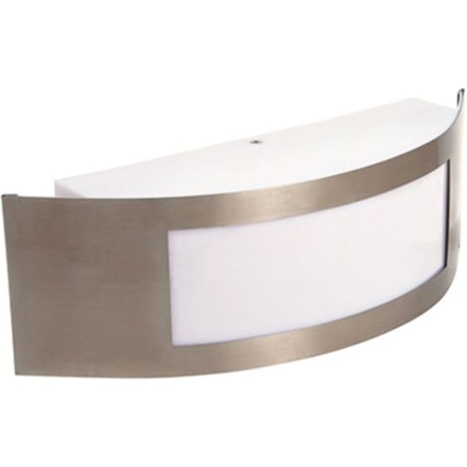Wandlamp - Mango - Mango-1 - Max. 60W E27 - IP44 - Roestvrij staal zilver
