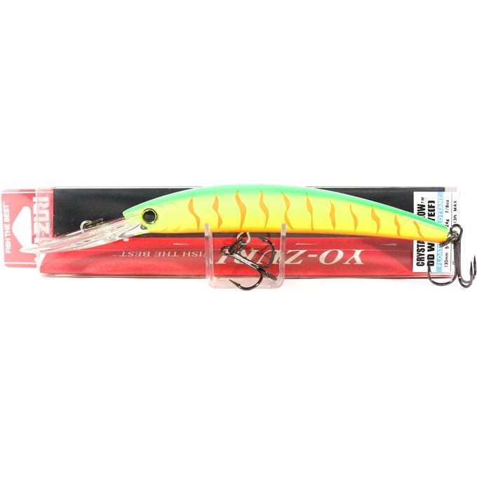 Yo Zuri Crystal Minnow DD Walleye 130 mm drijvend kunstaas R1301-HT (3617)