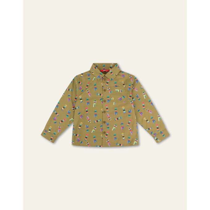 Oilily Bertus Blouse- maat128/8yr Plantation