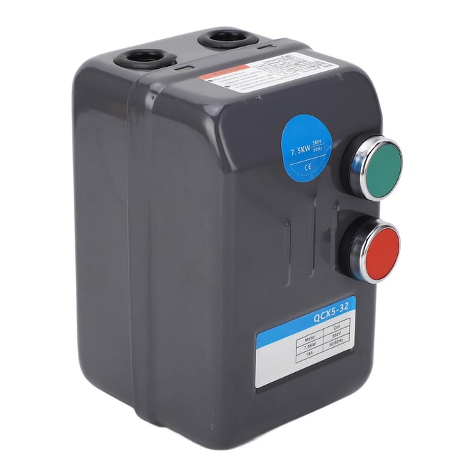 Magnetische Elektrische Motorstarter Besturingsschakelaar 7.5KW 3 Fase 380V 14?22A voor Luchtcompressor
