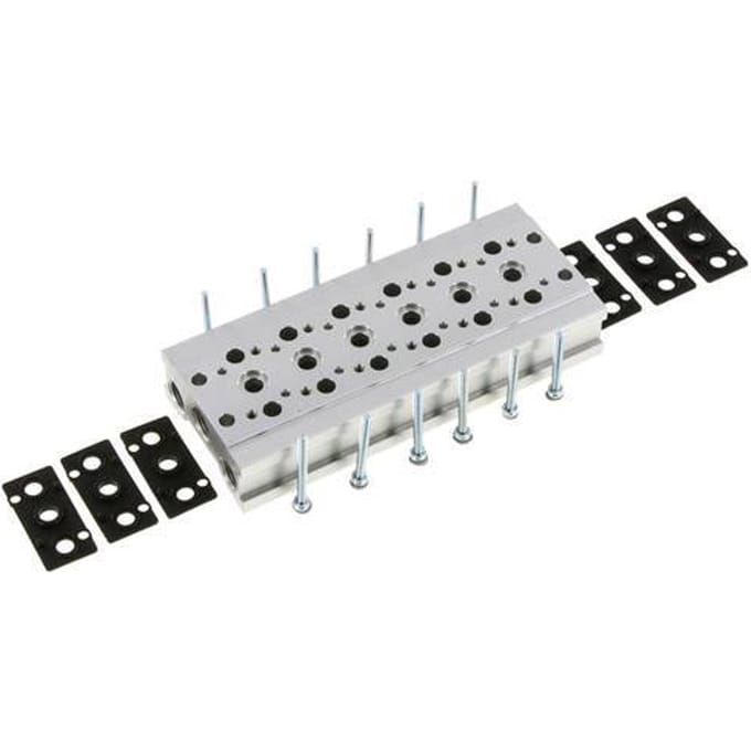 Manifold 6-Stations YPC SF1000 5/2 5/3-weg