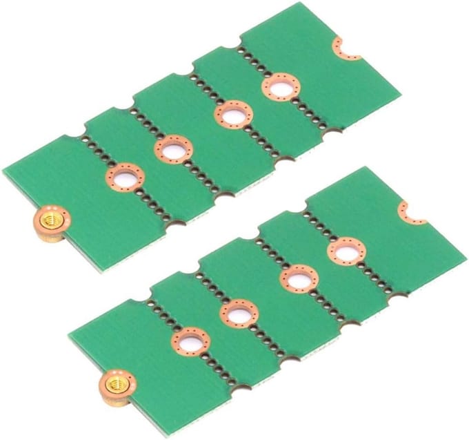 2-Pack Adapterkaart voor M.2 SSD Formaatconversie (2230 naar 2280)