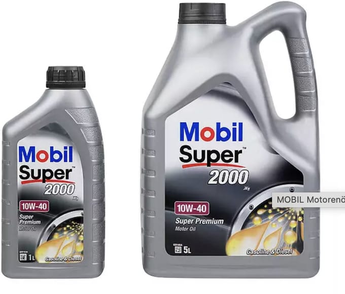 MOBIL 2000 X1 10W-40 - 5L + 1L
