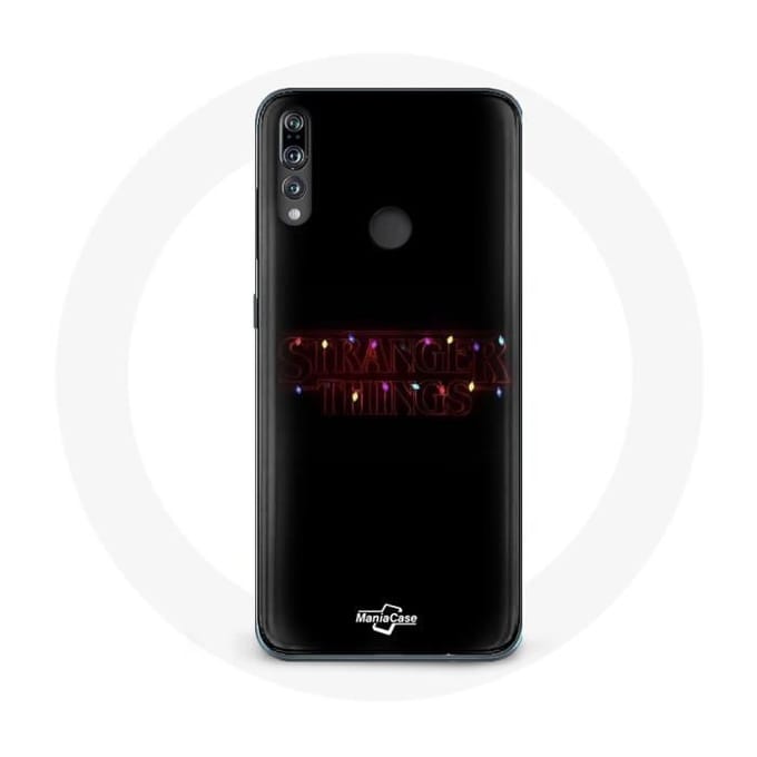 Coque pour Huawei P30 Lite Stranger Things Affiche Logo Joyeux noël