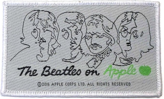 The Beatles - On Apple Patch - Wit