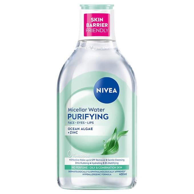Nivea Reinigend Micellair Water Met Zeewier Huidtype Gemengd 400ml