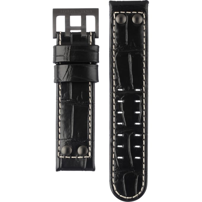 Hamilton Straps H690.647.100 Khaki Pilot Horlogeband
