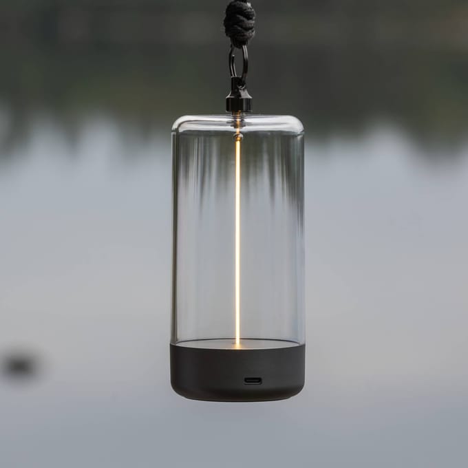 Konstsmide 7849-370 Edison XS LED-accutafellamp Warmwit Donkergroen