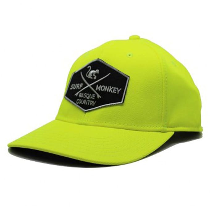 Sport Surf Monkey Cap - Technische pet met UPF50+ zonbescherming (Geel)