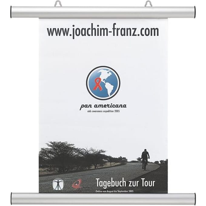 Franken BS1004, Aluminium, Zilver, Mat, Muur, Rechthoekig, Portret