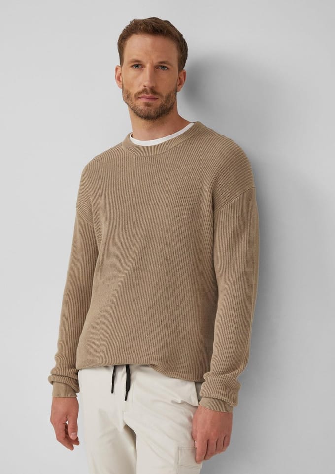 s.Oliver  Pullover Brown Maat: S | Sweaters Outlet | Heren | Bruin